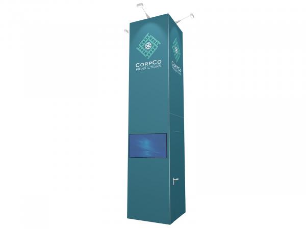 RE-1701 Rental Tower Exhibit with Optional Lights-- Image 2