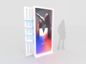 MODIDL-1649 Lightbox w/ Shelves