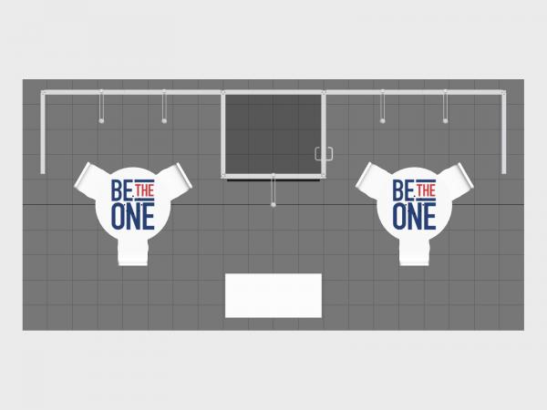 RE-2136 Trade Show Rental Exhibit -- Plan View